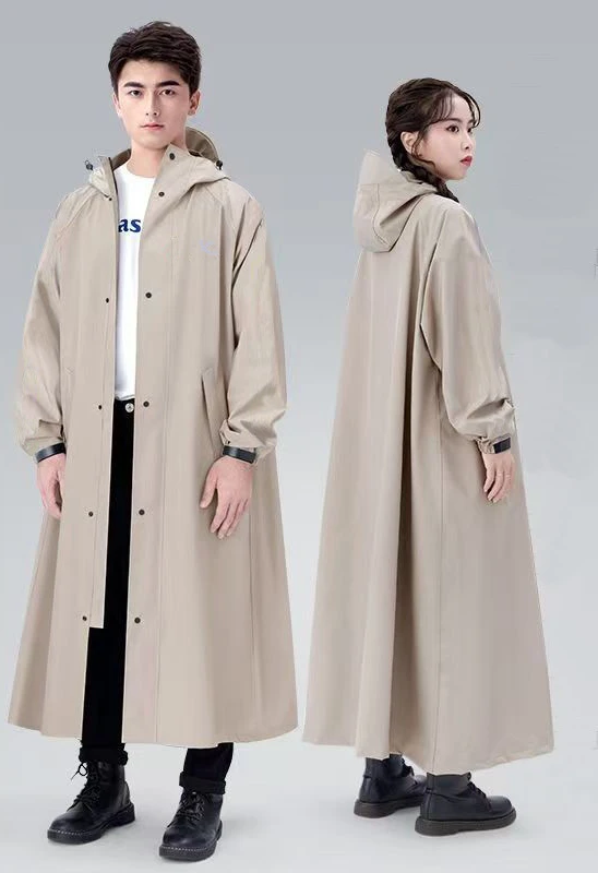 Motorcycle Gear Women - Long Thickened Motorcycle Raincoat Waterproof Riding