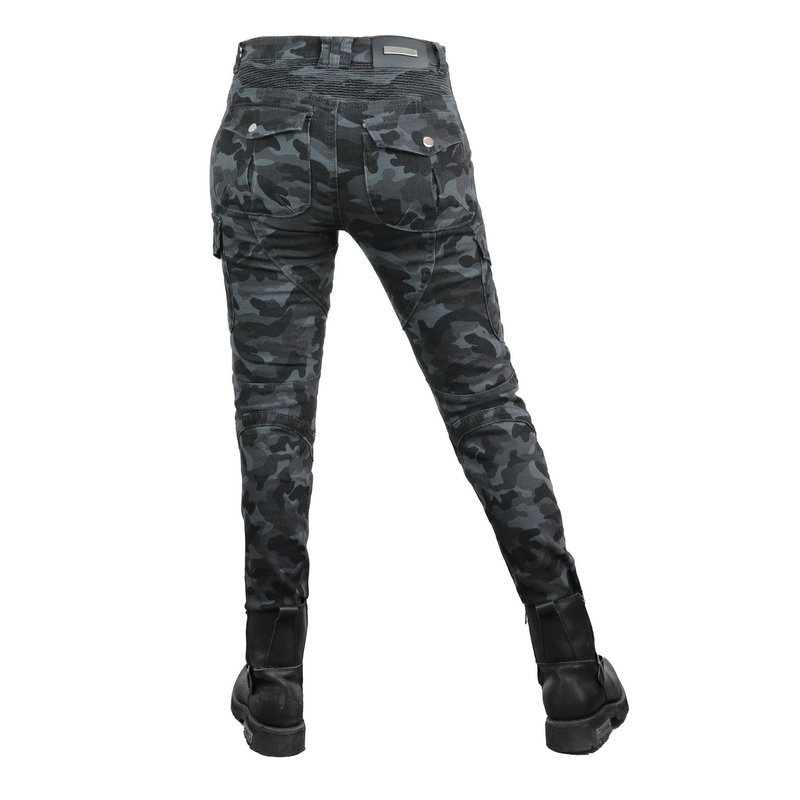 Motorcycle Gear Testing - 2026 Women Jeans Camouflage Motorcycle Pants