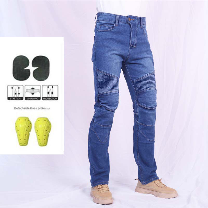 Motorcycle Gear Testing - Men's Motorcycle Jeans Motocross Pants with