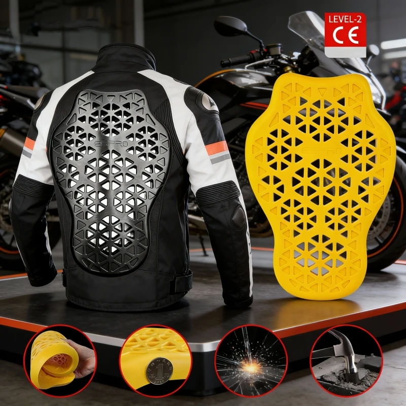 Motorcycle Gear Women - Motorcycle Protective Gear Set: Back, Shoulder,