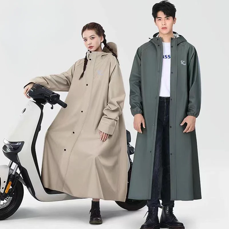 Long Thickened Motorcycle Rain - Motorcycle Gear Women review and price