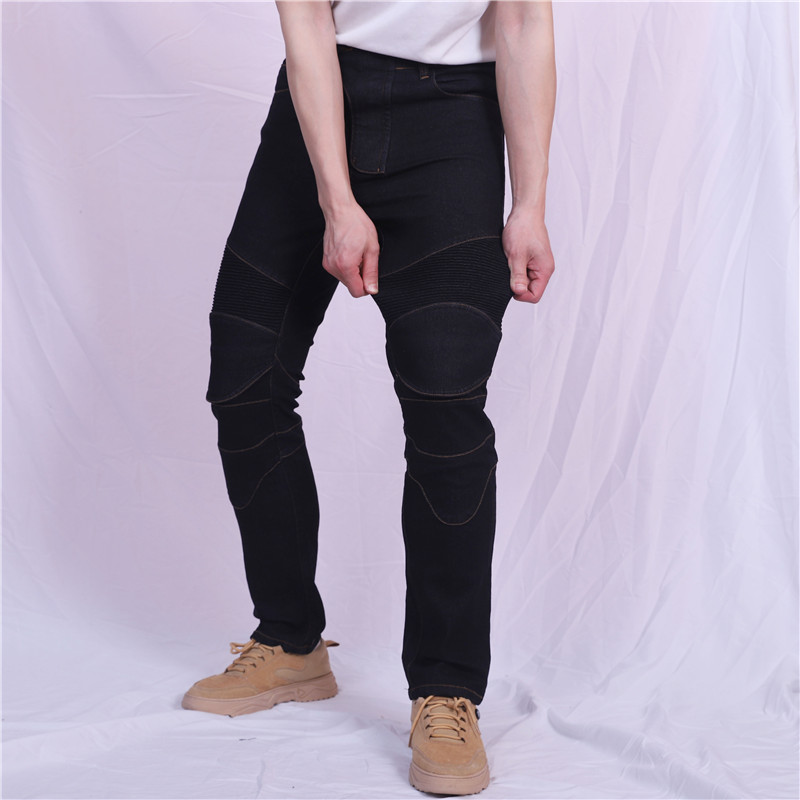 Men Jeans Embroidery Motorcycl - Motorcycle Gear Testing review and price