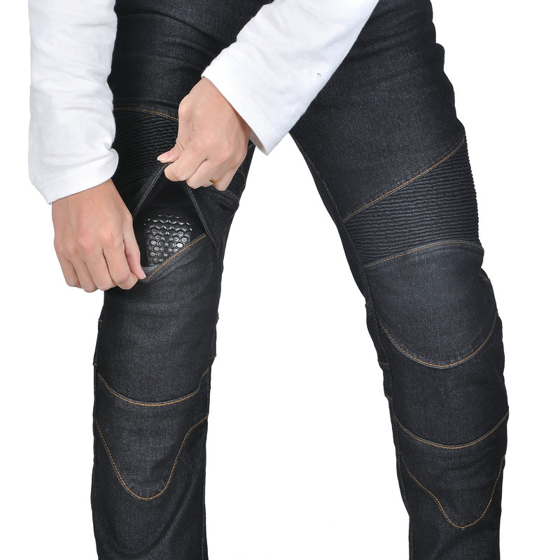 Men Jeans Embroidery Motorcycl - Motorcycle Gear Testing review and price