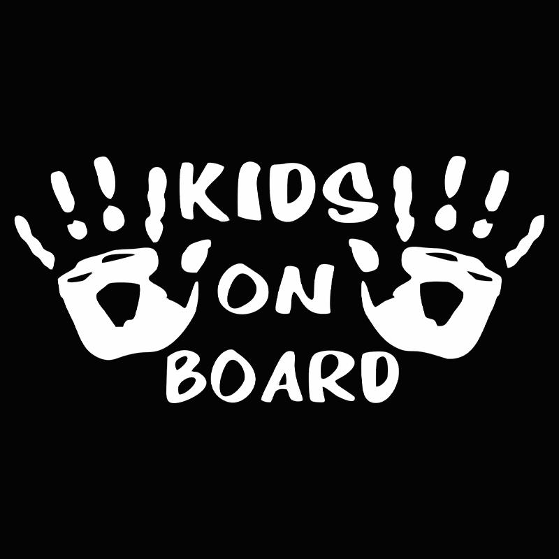 3D Car Sticker KIDS ON BOARD C - Motorcycle Gear Up review and price
