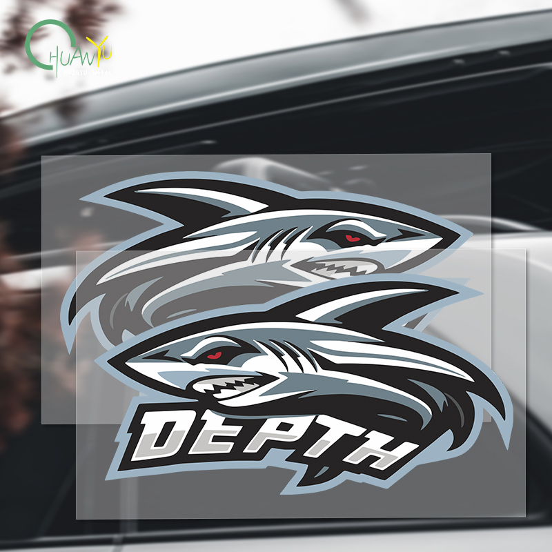 Shark sticker creative persona - Motorcycle Gear Up review and price