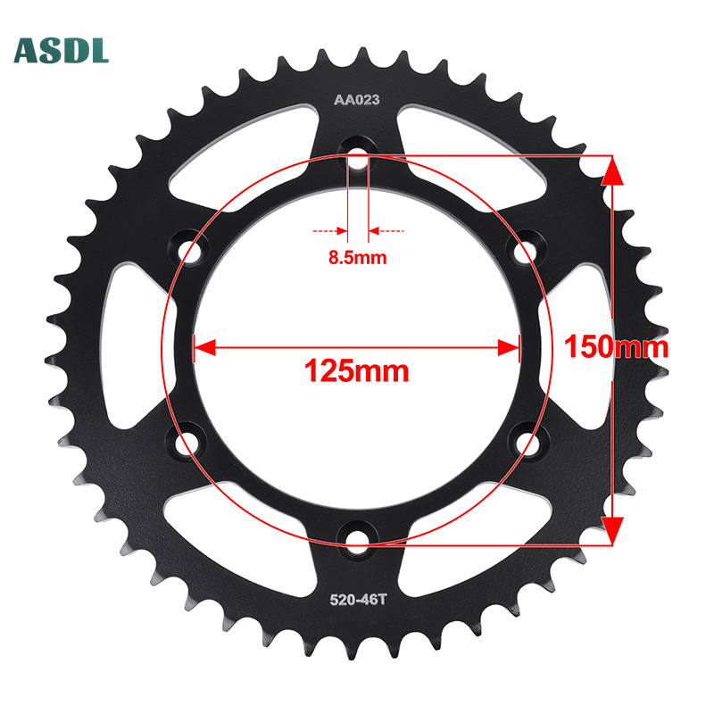 520 Motorcycle Front Rear Gear - Motorcycle Gear Europe review and price