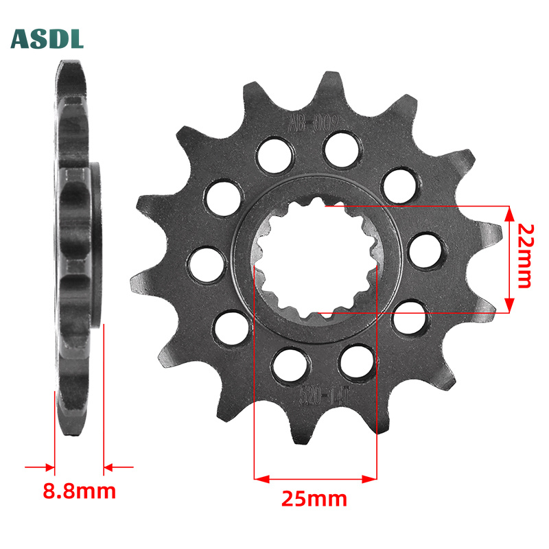 520 Motorcycle Front Rear Gear - Motorcycle Gear Europe review and price