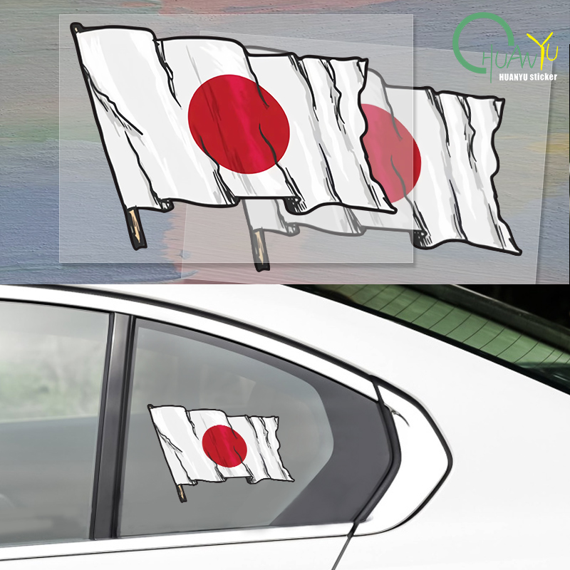 Personality Japan Flag Car Sti - Motorcycle Gear Up review and price