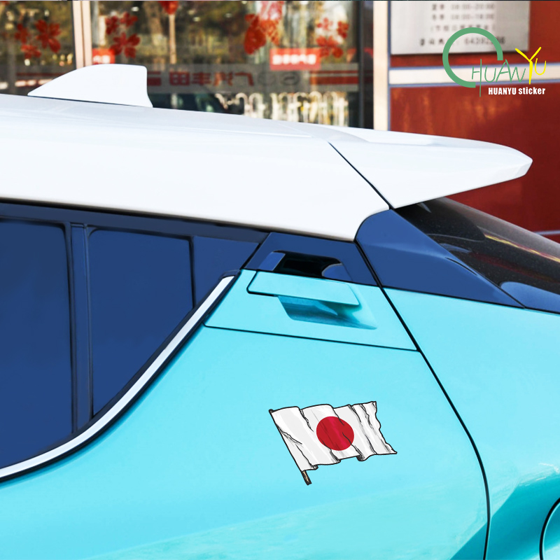 Personality Japan Flag Car Sti - Motorcycle Gear Up review and price