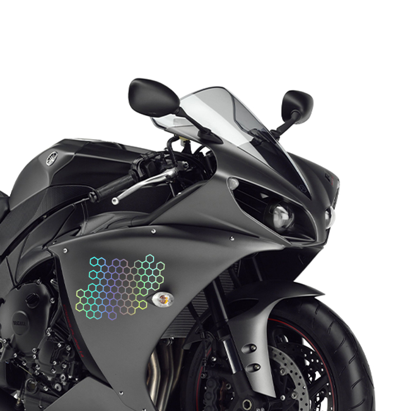 Motorcycle Sticker Honeycomb H - Motorcycle Gear Up review and price