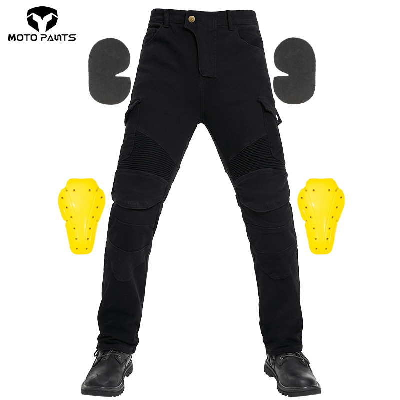 New Men trousers Embroidery Mo - Motorcycle Gear Testing review and price