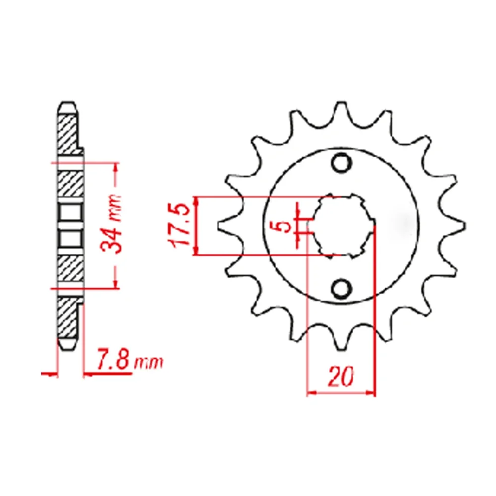 520 13T Front Sprocket Gear St - Motorcycle Gear Europe review and price