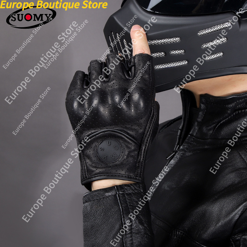 Half Finger Motorcycle Gloves  - Motorcycle Gear Women review and price